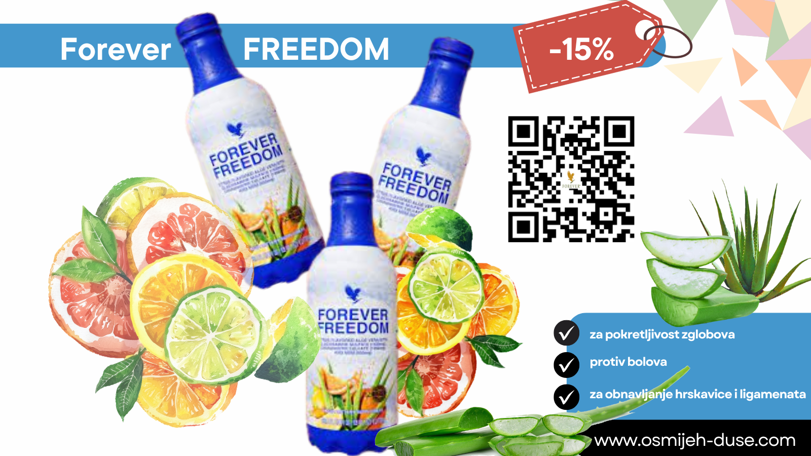Aloe Forever Freedom – sloboda pokreta u svakoj stanici tijela