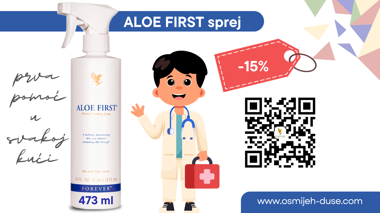 Forever Aloe First prva pomoć