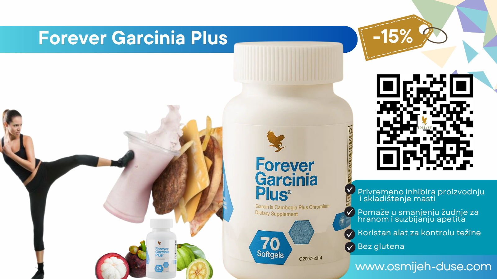 Forever Garcinia Plus - alat za kontrolu težine