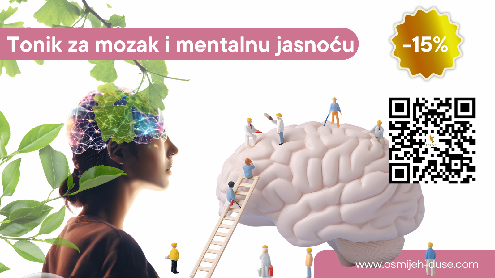 Ginko u Fokusu – izvanredan tonik za mozak i mentalnu jasnoću