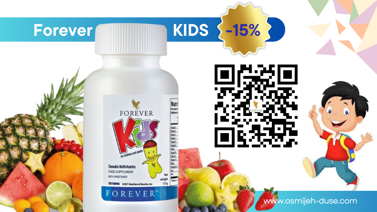Vitamini za djecu - Forever Kids - multivitamin za žvakanje