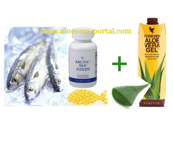 Omega 3 i Aloe Vera gel