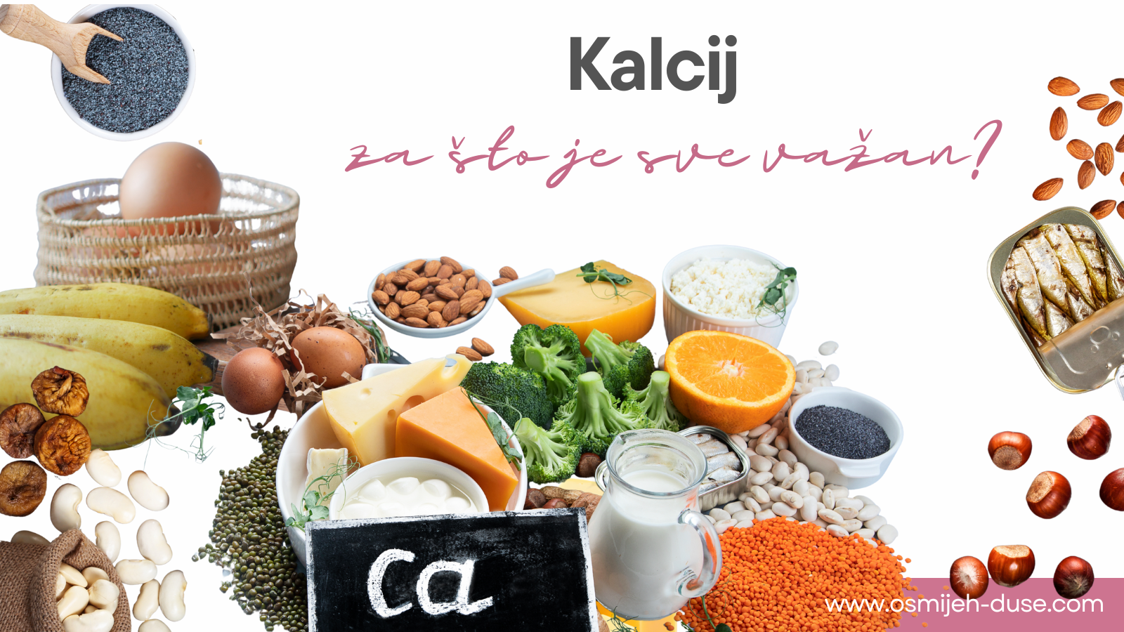 Kalcij - za što je sve važan