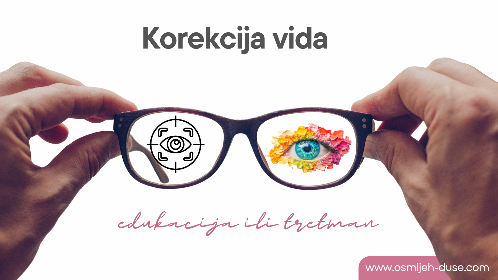 Korekcija vida - edukacija ili tretman
