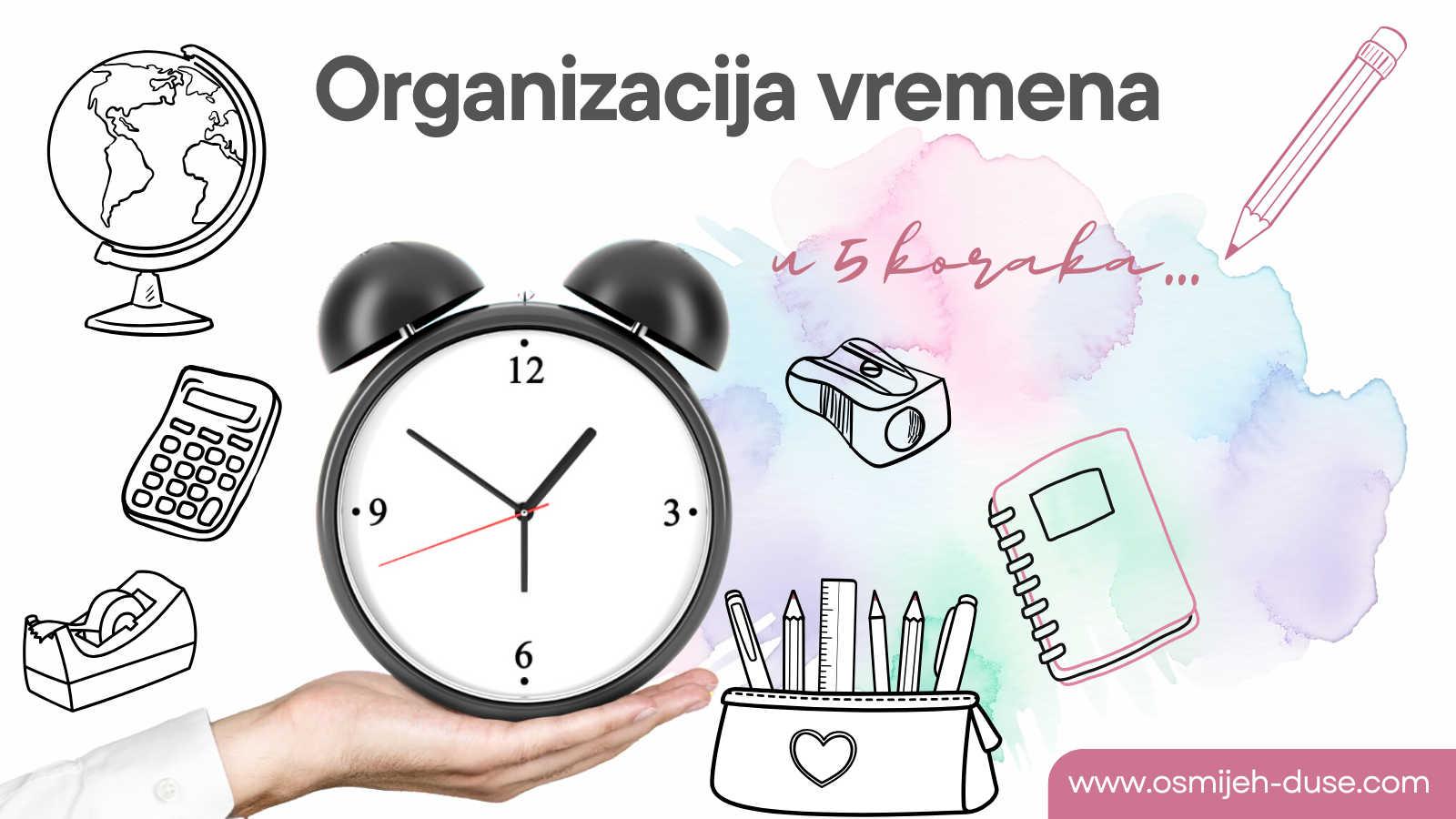 Organizacija vremena u 5 koraka