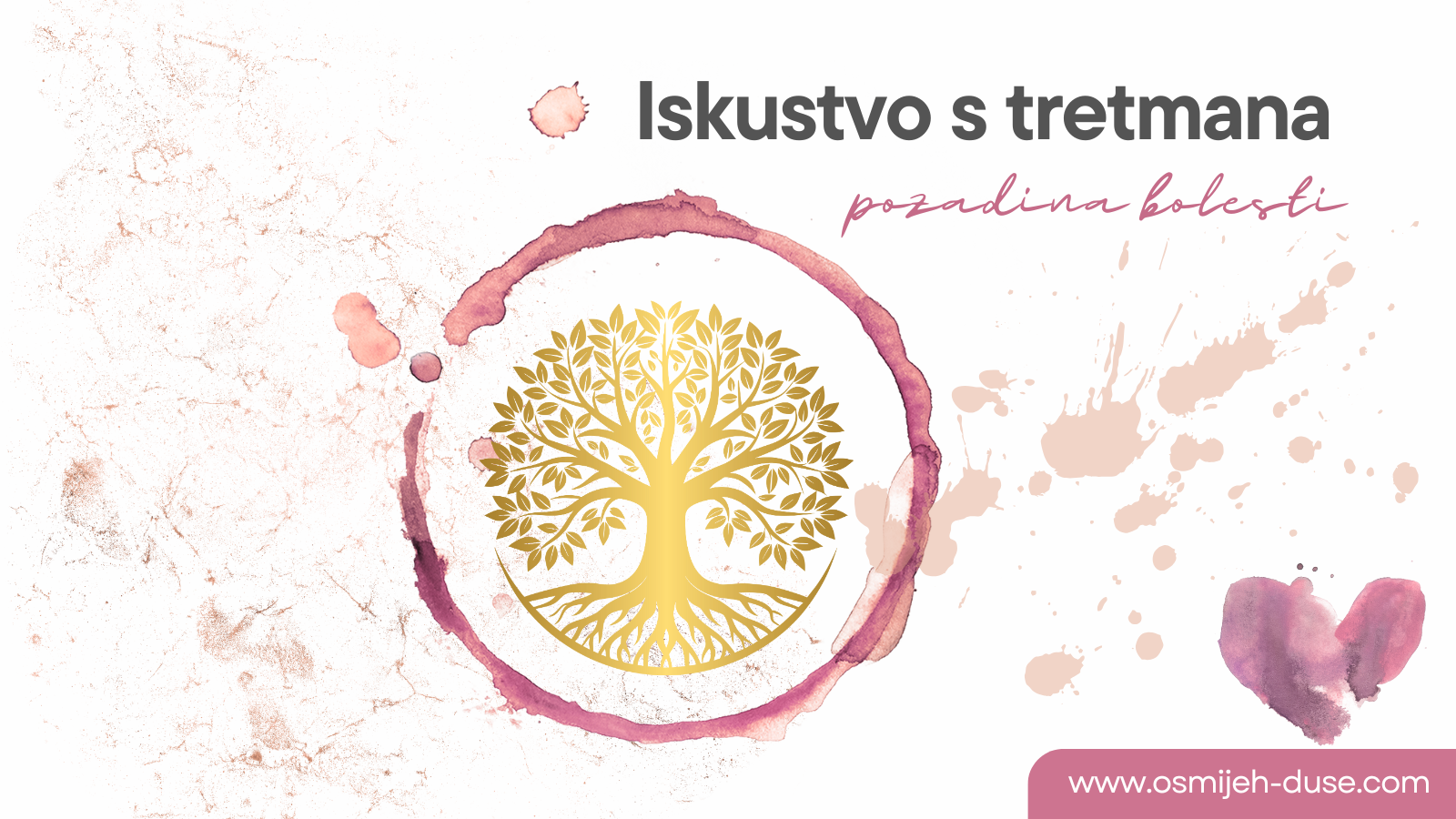 Iskustvo s tretmana - pozadina bolesti