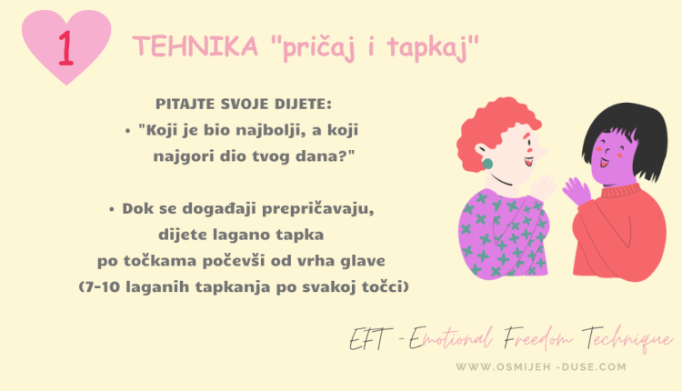 EFT emocije i dječje samopouzdanje.