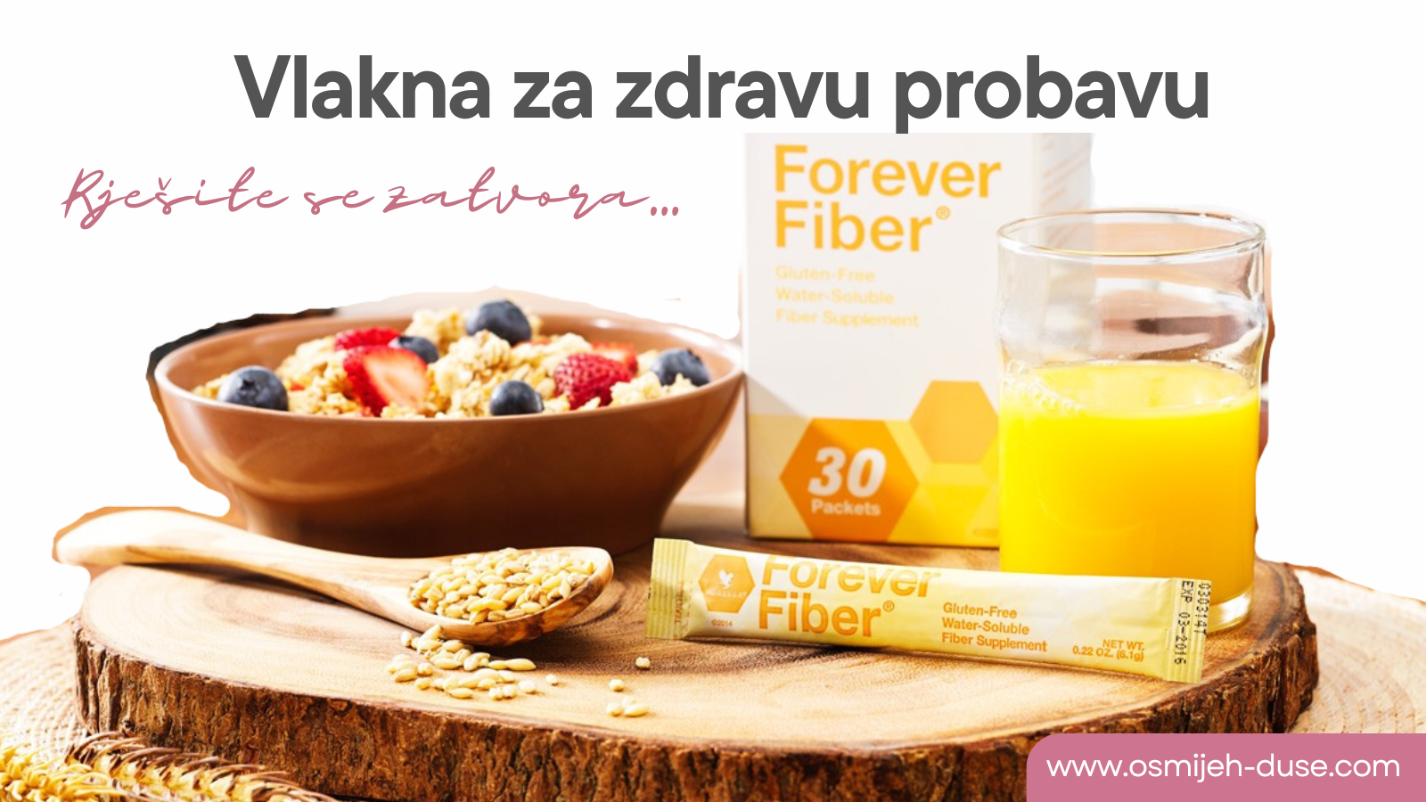 Vlakna za zdravu probavu