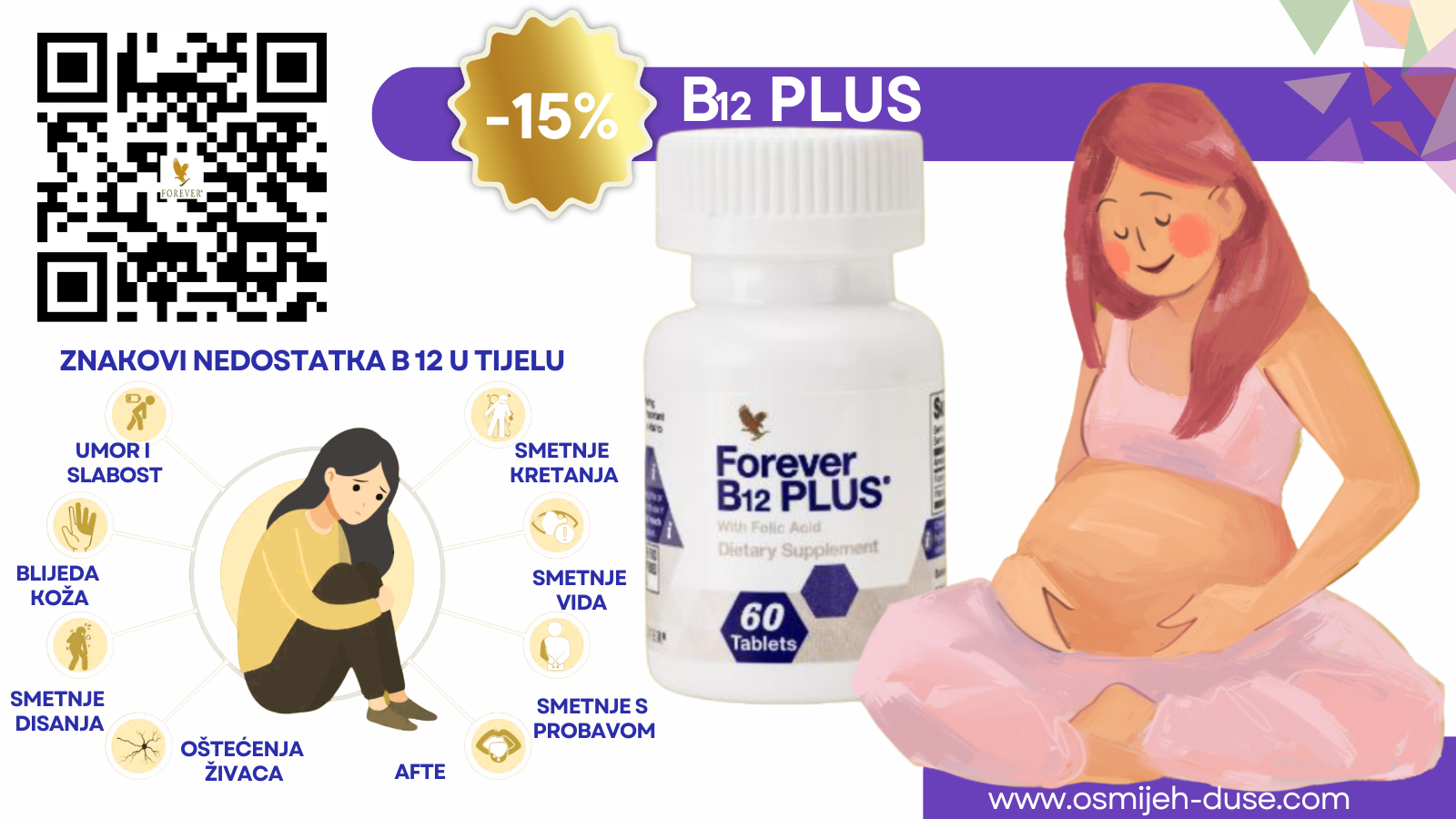 B12 Plus – tvoj saveznik za energiju, trudnoću i zdrave živce